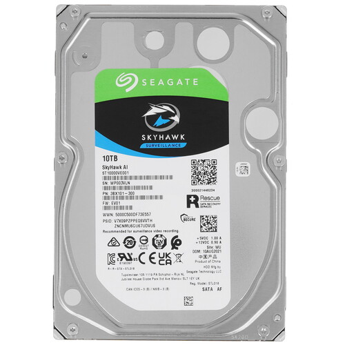 Купить 10 ТБ Жесткий диск Seagate SkyHawk AI  4869531. Характеристики, отзывы и цены в Донецке