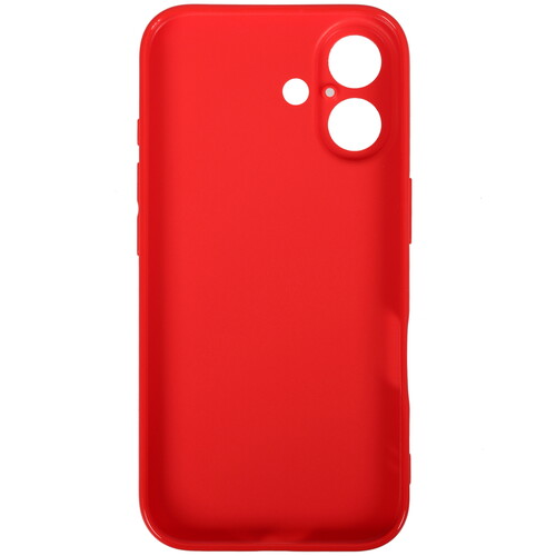 Купить Накладка  DF для Apple iPhone 16 красный  5475760. Характеристики, отзывы и цены в Донецке