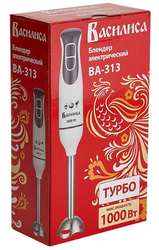 Купить Блендер погружной Василиса ВА-313 фиолетовый  9050518. Характеристики, отзывы и цены в Донецке