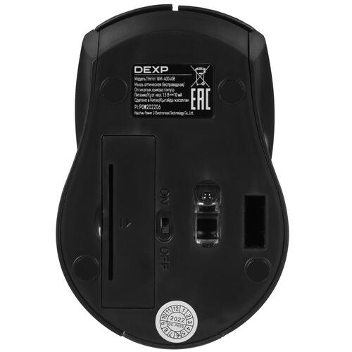 Купить Мышь беспроводная DEXP WM-4004GB  серый  5033189. Характеристики, отзывы и цены в Донецке