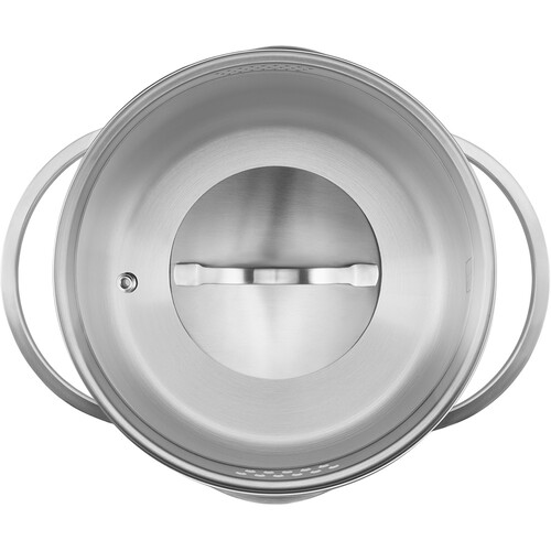 Купить Кастрюля Polaris Solid-20C 3.5 л 20 см серебристый  9139975. Характеристики, отзывы и цены в Донецке