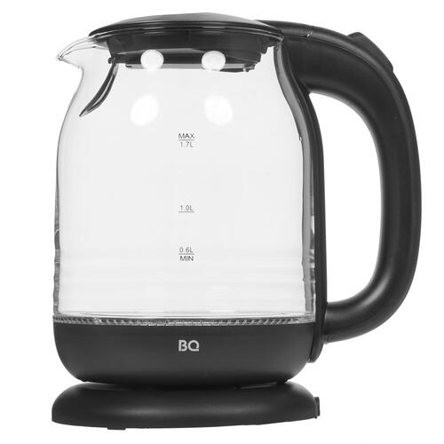 Купить Электрочайник BQ KT1833G черный  8194666. Характеристики, отзывы и цены в Донецке
