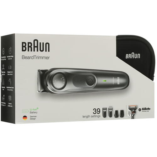 Купить Триммер Braun BT7940TS серый/черный  5411530. Характеристики, отзывы и цены в Донецке