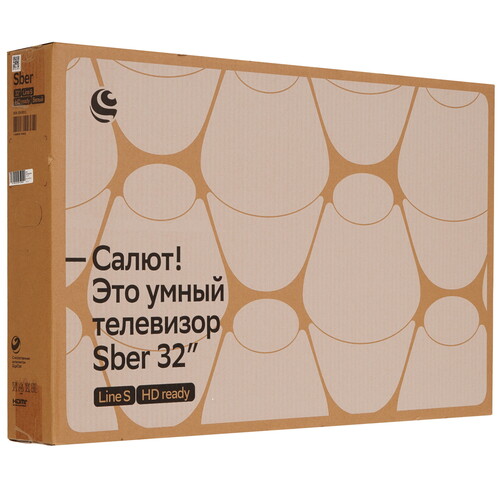 Купить 32" (80 см) Телевизор Sber SDX-32H3011 белый  9291842. Характеристики, отзывы и цены в Донецке
