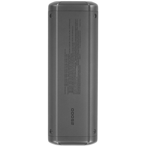Купить Портативный аккумулятор Xiaomi 212W HyperCharge Power Bank 25000 серый  5620895. Характеристики, отзывы и цены в Донецке