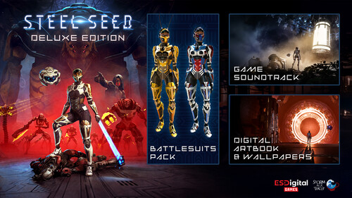 Купить Игра Steel Seed - Deluxe Edition (Steam)  5626045. Характеристики, отзывы и цены в Донецке
