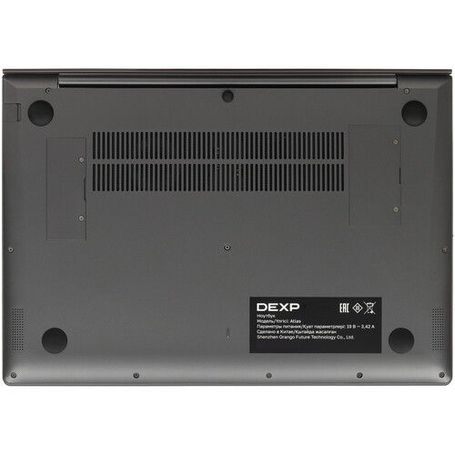 Купить 16" Ноутбук DEXP Atlas M16-A7W303 серый  5429714. Характеристики, отзывы и цены в Донецке