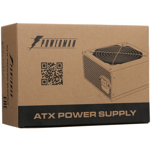 Купить Блок питания POWERMAN 500W  9923122. Характеристики, отзывы и цены в Донецке