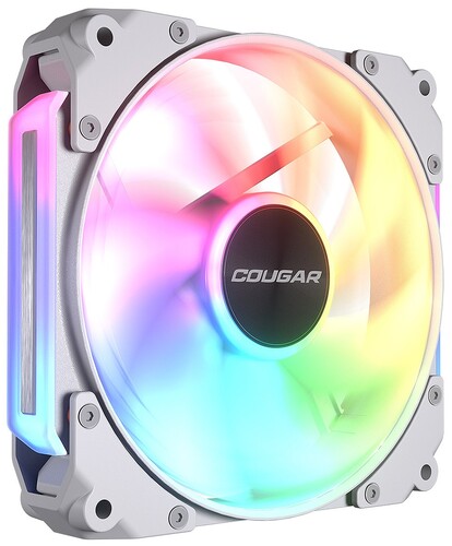 Купить Вентилятор Cougar APOLAR 120 ARGB [CF-APR12HW-RGB] белый  5454616. Характеристики, отзывы и цены в Донецке
