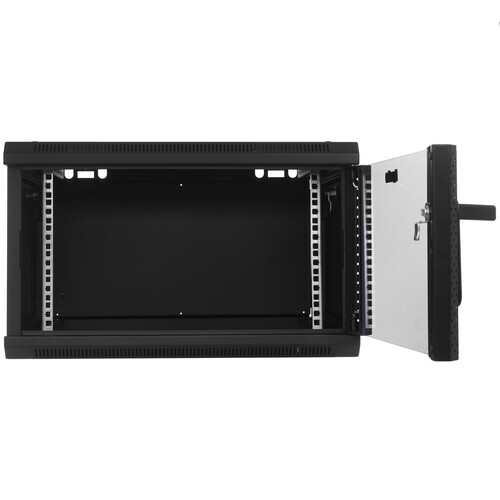 Купить Шкаф коммутационный Hyperline TWB-0666-GP-RAL9004  8193750. Характеристики, отзывы и цены в Донецке