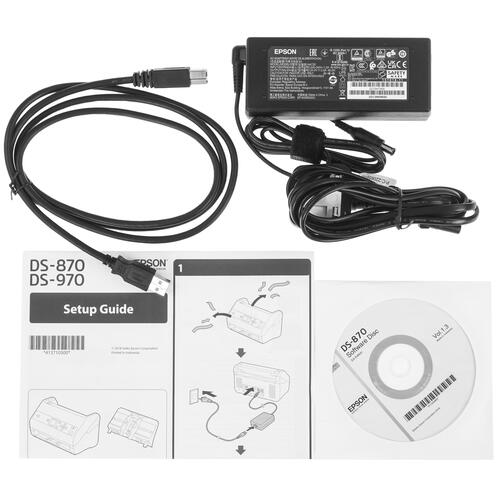 Купить Сканер Epson WorkForce DS-870  1679093. Характеристики, отзывы и цены в Донецке