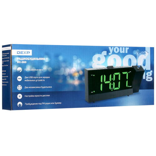 Купить Радиобудильник DEXP RC-360  1634354. Характеристики, отзывы и цены в Донецке