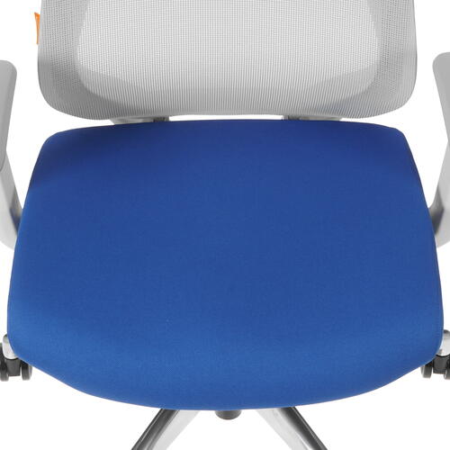 Купить Кресло игровое CHAIRMAN CH580 голубой  9091428. Характеристики, отзывы и цены в Донецке