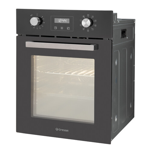 Купить Электрический духовой шкаф GRESSEL U4ES59001 черный  9284045. Характеристики, отзывы и цены в Донецке