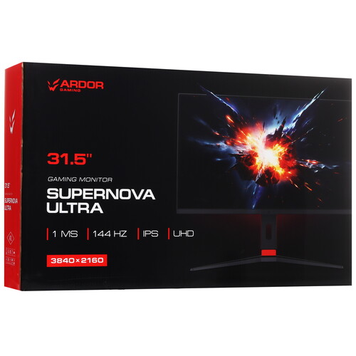 Купить 31.5" Монитор ARDOR GAMING SUPERNOVA ULTRA AU32H1UE черный  5434380. Характеристики, отзывы и цены в Донецке