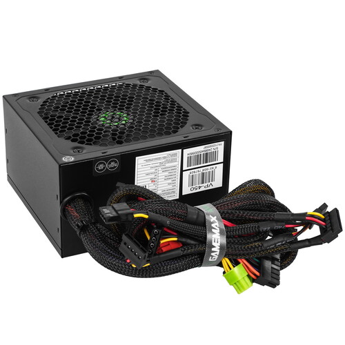 Купить Блок питания GameMax VP-450 [VP-45080+] черный  5369907. Характеристики, отзывы и цены в Донецке
