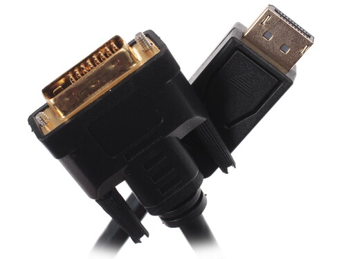 Купить Кабель однонаправленный Cablexpert DisplayPort - DVI-D, 3 м  1104876. Характеристики, отзывы и цены в Донецке