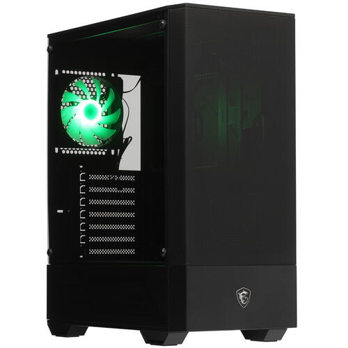 Купить Корпус MSI MAG FORGE 111R [306-7G16X21-809] черный  5067916. Характеристики, отзывы и цены в Донецке