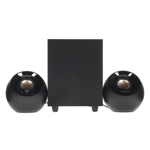 Купить Колонки Creative PEBBLE Plus черный  1620284. Характеристики, отзывы и цены в Донецке