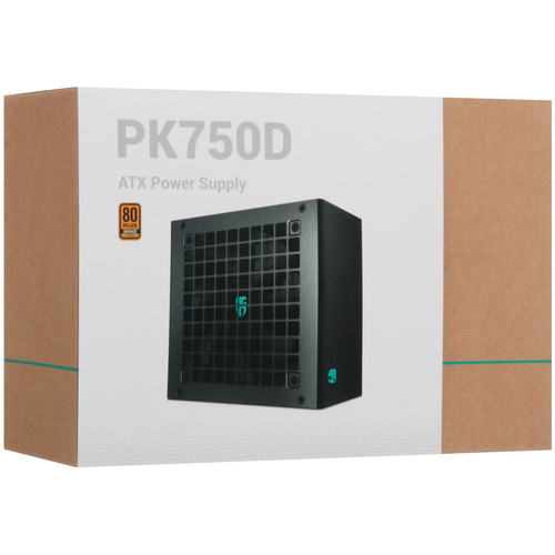 Купить Блок питания DEEPCOOL GamerStorm PK750D [R-PK750D-FA0B-WGEU] черный  9283355. Характеристики, отзывы и цены в Донецке
