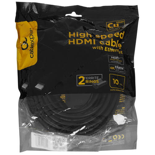 Купить Кабель  Cablexpert HDMI - HDMI, 10 м  9059981. Характеристики, отзывы и цены в Донецке
