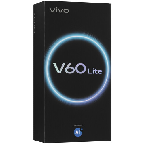 Купить 6.77" Смартфон Vivo V60 Lite 256 ГБ голубой  5640605. Характеристики, отзывы и цены в Донецке