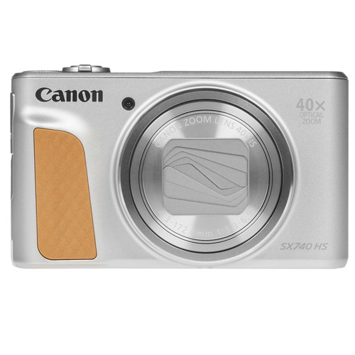 Купить Компактный фотоаппарат Canon PowerShot SX740 HS серебристый  1285212. Характеристики, отзывы и цены в Донецке