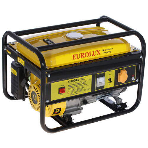 Купить Электрогенератор   бензиновый Eurolux G4000A  1173189. Характеристики, отзывы и цены в Донецке