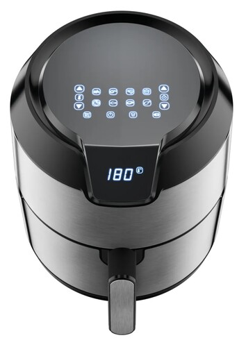 Купить Аэрогриль Tefal EY401D15 серебристый  5640227. Характеристики, отзывы и цены в Донецке