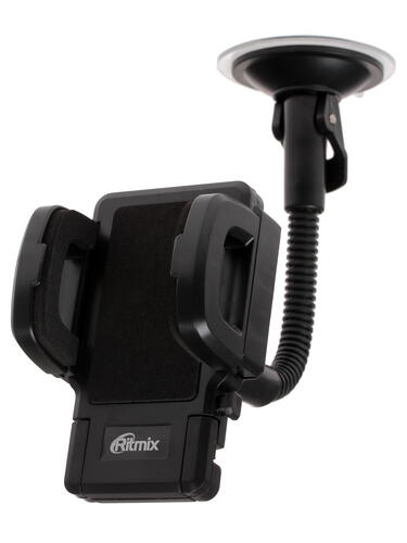 Купить Держатель автомобильный Ritmix RCH-015 W черный  1071785. Характеристики, отзывы и цены в Донецке