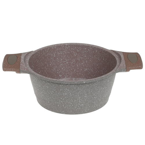 Купить Кастрюля OneTwo Jasper O3SC019 2.4 л 20 см коричневый  1368589. Характеристики, отзывы и цены в Донецке