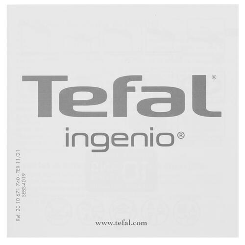 Купить Набор посуды Tefal  Ingenio Emotion 8 L8978S04  5415267. Характеристики, отзывы и цены в Донецке