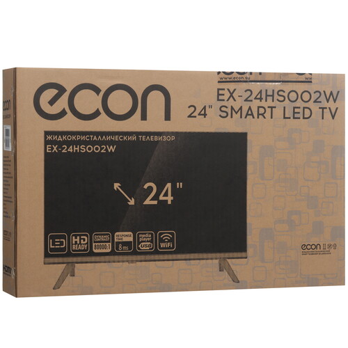 Купить 24" (60 см) Телевизор ECON EX-24HS002W  9297570. Характеристики, отзывы и цены в Донецке