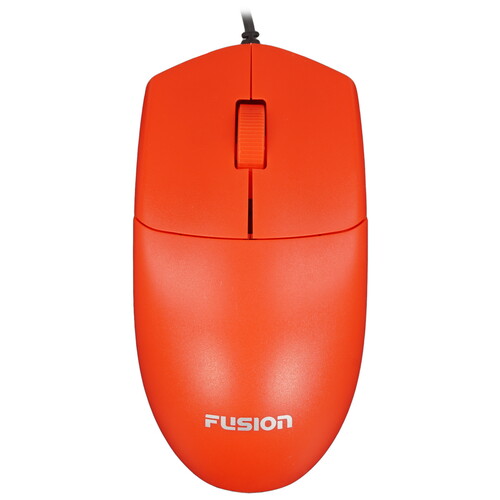 Купить Мышь проводная Fusion GM-116R  красный  9139591. Характеристики, отзывы и цены в Донецке