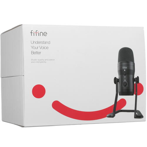 Купить Микрофон Fifine K690 черный  4722310. Характеристики, отзывы и цены в Донецке