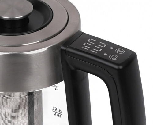 Купить Электрочайник Vixter KTP-1345 серебристый  9179097. Характеристики, отзывы и цены в Донецке