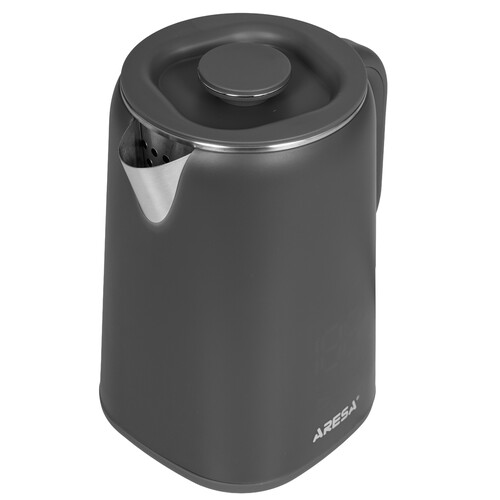 Купить Электрочайник Aresa AR-3481 черный  9300205. Характеристики, отзывы и цены в Донецке