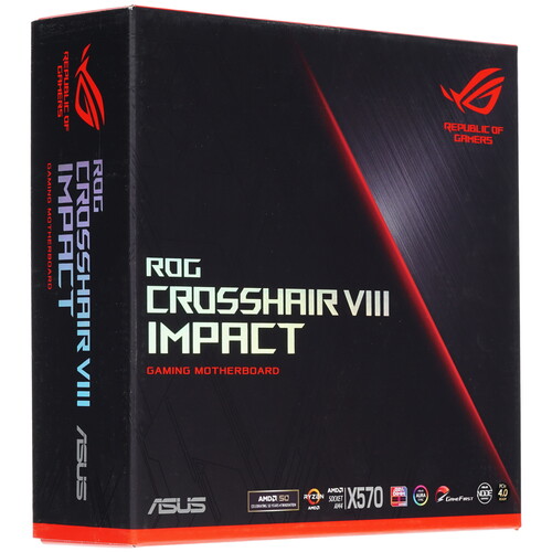 Купить Материнская плата ASUS ROG CROSSHAIR VIII Impact  1614791. Характеристики, отзывы и цены в Донецке
