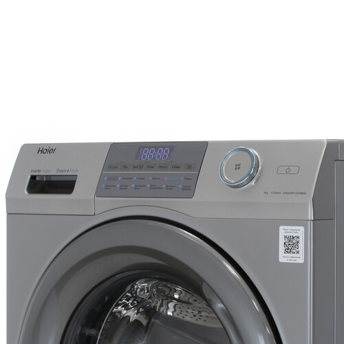 Купить Стиральная машина Haier HW60-BP12959BSE серебристый  9189739. Характеристики, отзывы и цены в Донецке