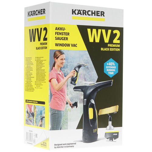 Купить Стеклоочиститель Karcher WV 2 Black Edition  8141407. Характеристики, отзывы и цены в Донецке