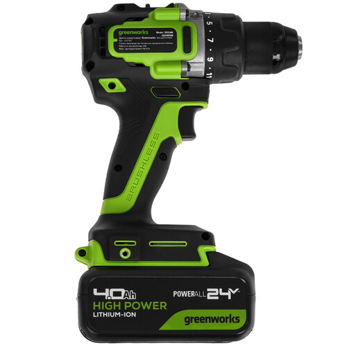 Купить Дрель-шуруповерт Greenworks GD24DD90 24V  9305501. Характеристики, отзывы и цены в Донецке