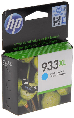 Купить Картридж HP 933XL (CN054AE) голубой  0165759. Характеристики, отзывы и цены в Донецке