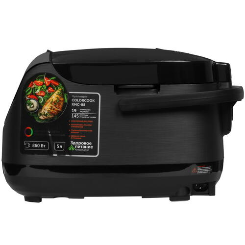 Купить Мультиварка RED solution ColorCook RMC-88 черный  9052319. Характеристики, отзывы и цены в Донецке