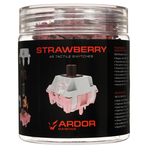 Купить Переключатели ARDOR GAMING Strawberry  9321124. Характеристики, отзывы и цены в Донецке
