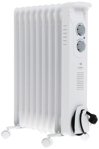 Купить Масляный обогреватель Timberk TOR 21.2009 BC белый  1141471. Характеристики, отзывы и цены в Донецке