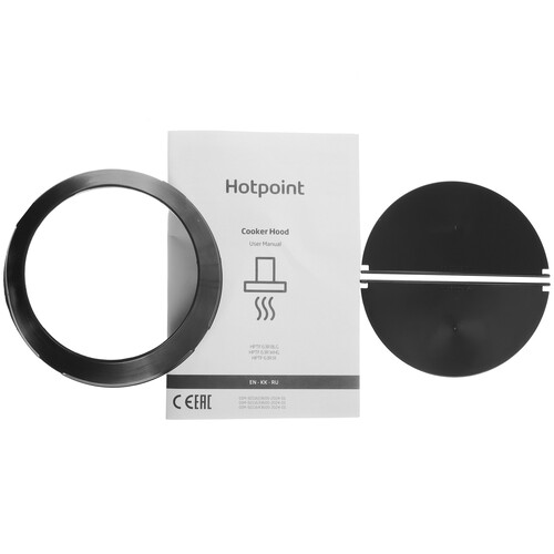 Купить Вытяжка телескопическая Hotpoint HPTF 63R WHG белый/белый  9106750. Характеристики, отзывы и цены в Донецке