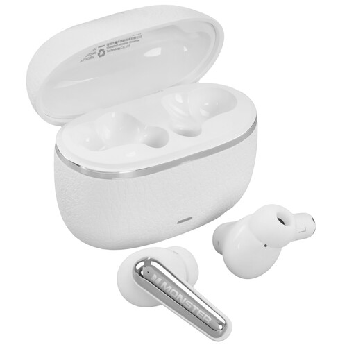 Купить Наушники TWS MONSTER Clarity 200 ANC белый 2025  9309078. Характеристики, отзывы и цены в Донецке