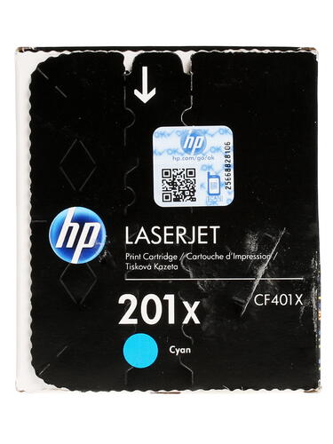 Купить Картридж лазерный HP 201X (CF401X) голубой, с чипом  1014006. Характеристики, отзывы и цены в Донецке