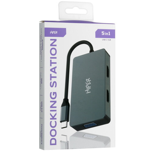Купить Док-станция HIPER HP-DS5-02  5484976. Характеристики, отзывы и цены в Донецке