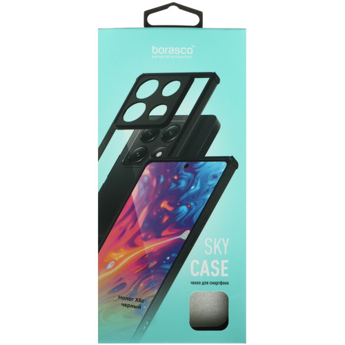 Купить Накладка  BoraSCO Sky Case для HONOR X6c черный  5632562. Характеристики, отзывы и цены в Донецке
